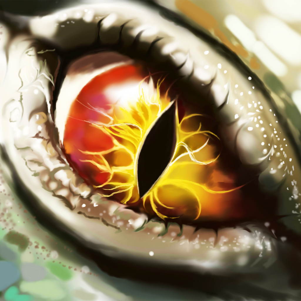 a dragons eye image licensed from depositphotos